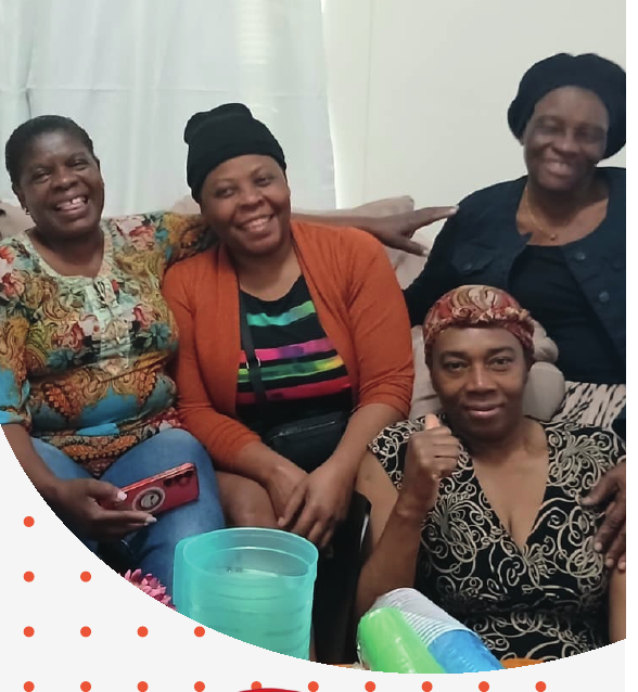 Haitian and immigrant community members supported by PEEHSO Center